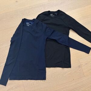 FIGS long sleeve underscrub shirt bundle XS